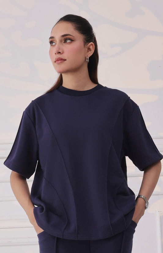 The Tuck Detail Oversized Tee