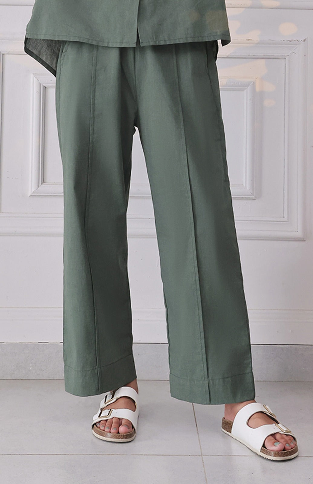 Easy-Flow Cotton Pants