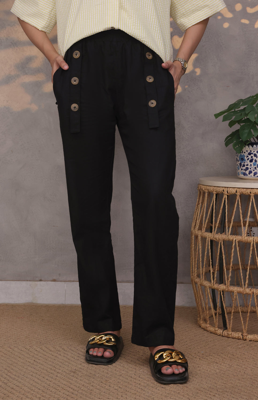 Everyday Slim Linen Pants