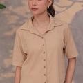 Textured Stretch Shirt