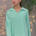 Flowy linen top