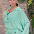 Flowy linen top