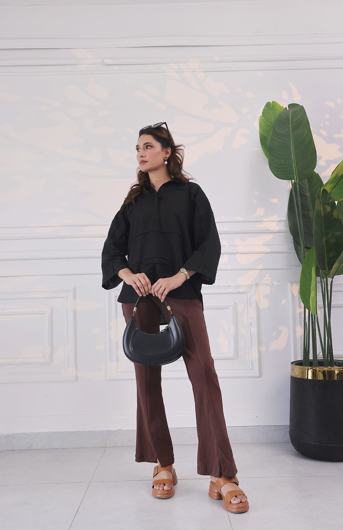 The Pintuck Linen Tunic