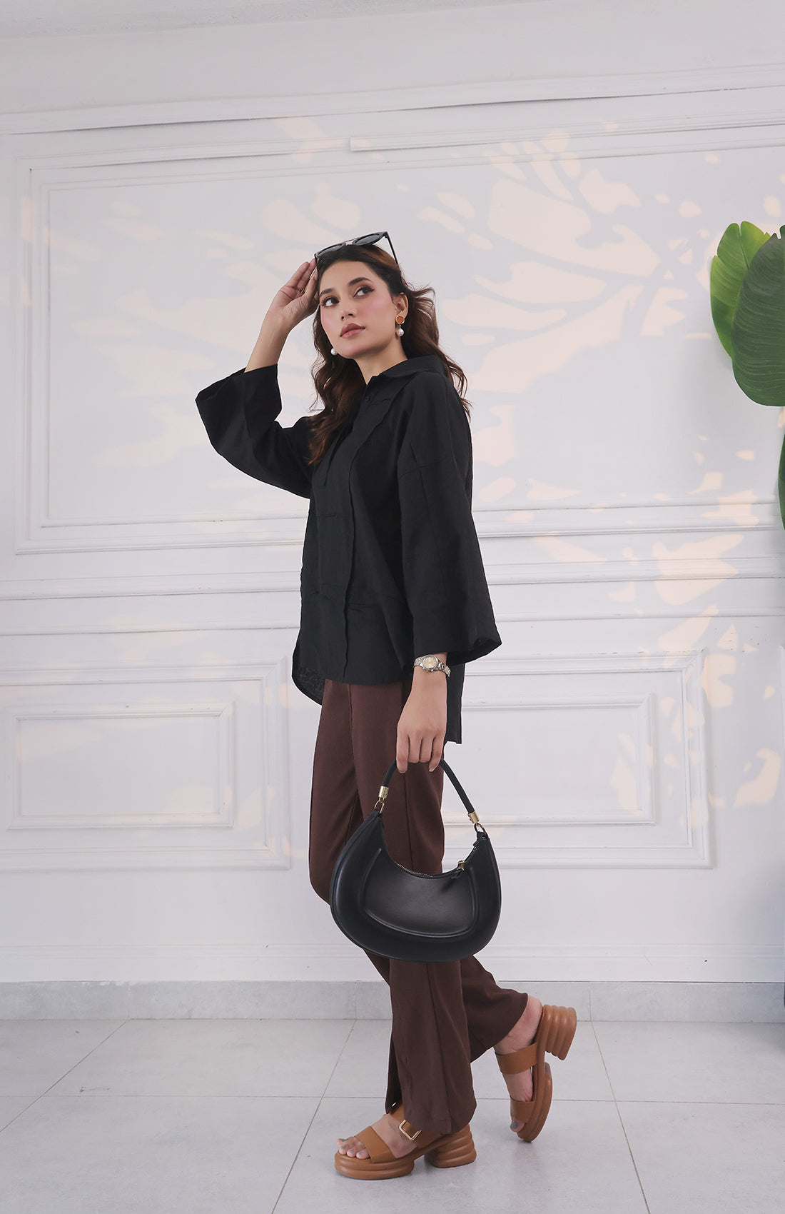 The Pintuck Linen Tunic