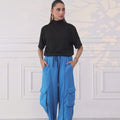 Casual Terry Cargo Pants