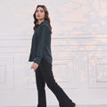 Contrast Trim Shirt