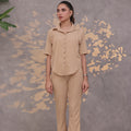 Textured Stretch Shirt
