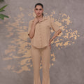Textured Stretch Shirt