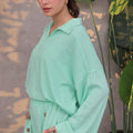 Flowy linen top
